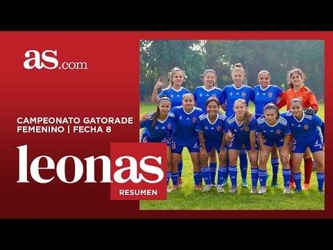 LeonAS: D. Recoleta 1-6 U. de Chile | Campeonato #FemeninoGatorade 2023 | Fecha 8